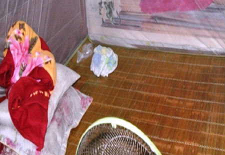 Hiện trường anh rể thực hiện hành vi hiếp dâm em vợ