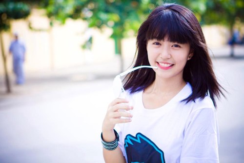 Hotgirl, Mân Tiên, An Japan, người đẹp, điểm thi đại học, thi đại học, đỗ đại học, người nổi tiếng