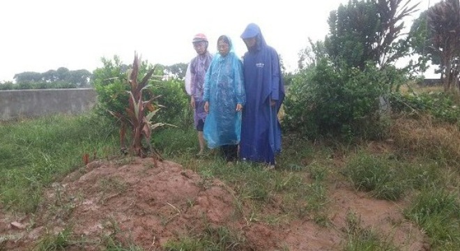 xác chị huyền