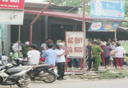 Hiện trường vụ án mạng