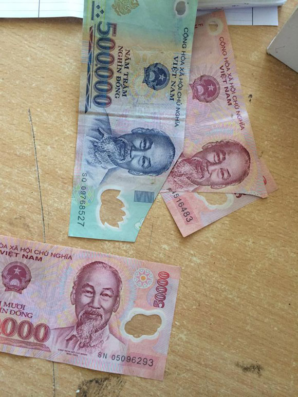cắt tiền