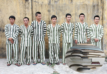 Chân dung 8 nghi can trong vụ chém người
