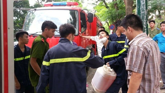 cháy ngân hàng nhà nước