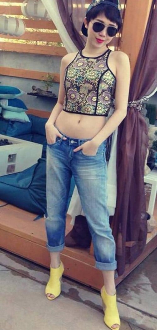 Thời trang tóc tiên 
