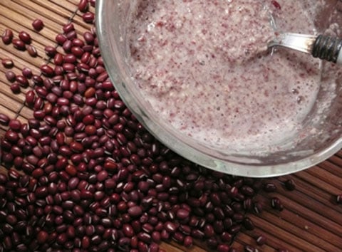 bột đậu đỏ