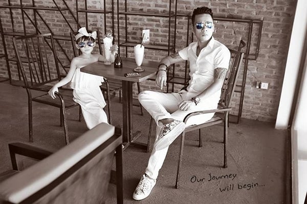 nắm tay bố