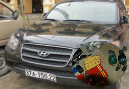 Một số tang vật bị thu giữ