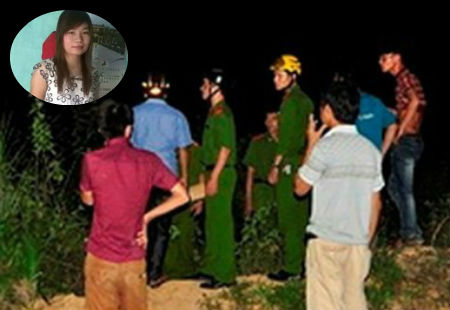 Hiện trường tìm thấy thi thể Thái Thị Mai