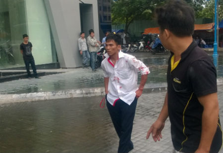 Chân dung tài xế cầm hung khí đả thương đồng nghiệp