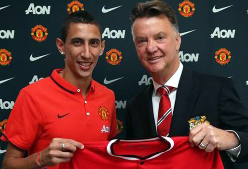 HLV Van Gaal của Man U mua Di Maria vì giống Robben