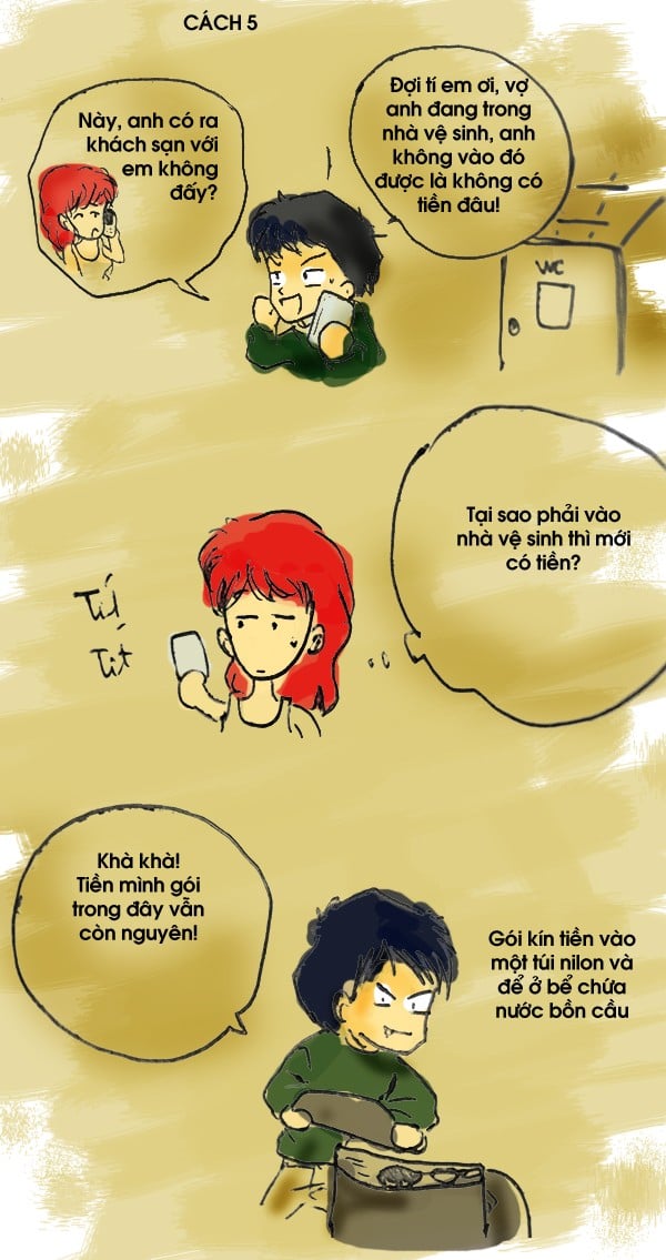 giấu tiền