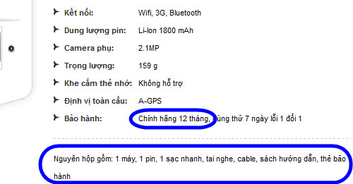 Điện thoại chính hãng hay xách tay