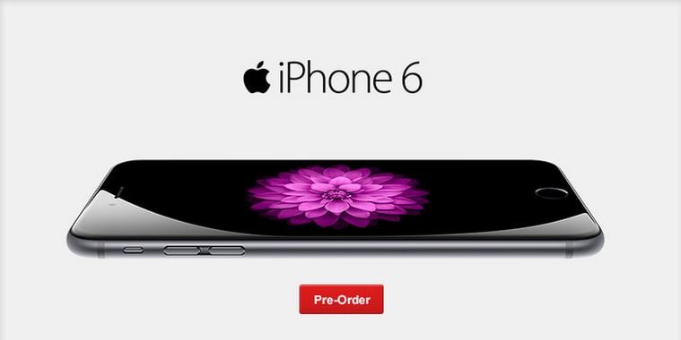 đơn đặt hàng iphone6 quá tải