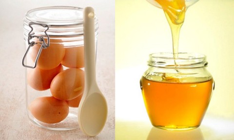 xóa nếp nhăn vùng mắt với trứng gà