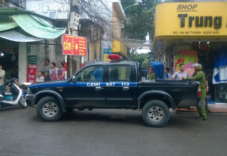 Cảnh sát 113 vào cuộc