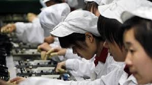Công nhân iphone chết