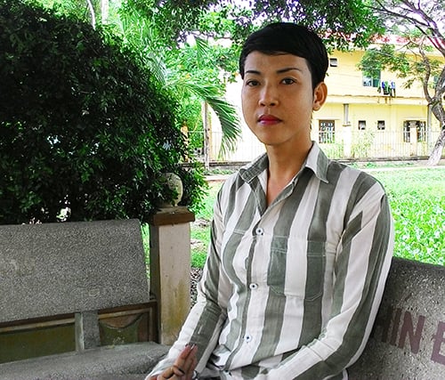 Lan Anh tại trại giam
