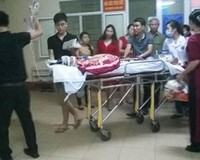 thai phụ bị kéo lê