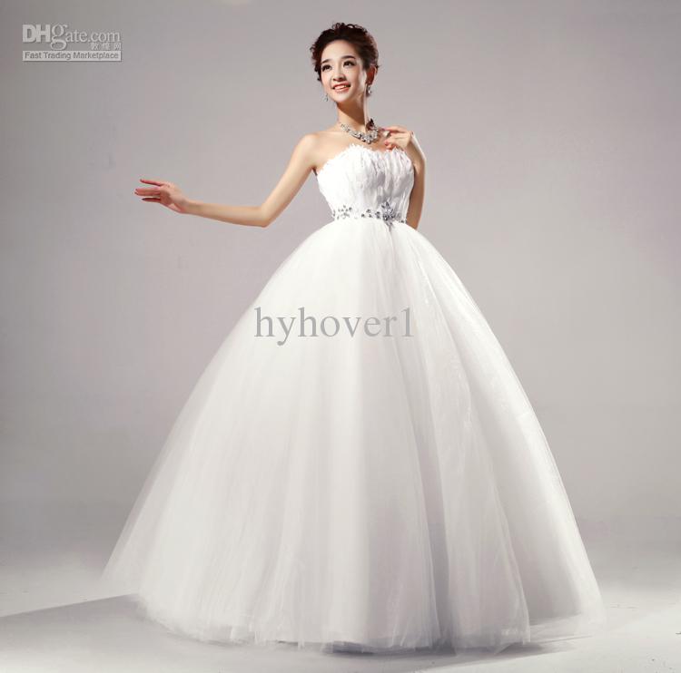 váy cưới bầu