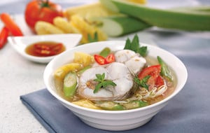 canh cá 
