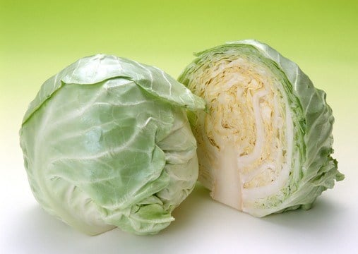 rau bắp cải trị ho