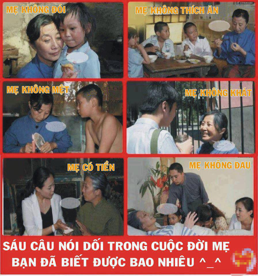 câu nói bất hủ của mẹ