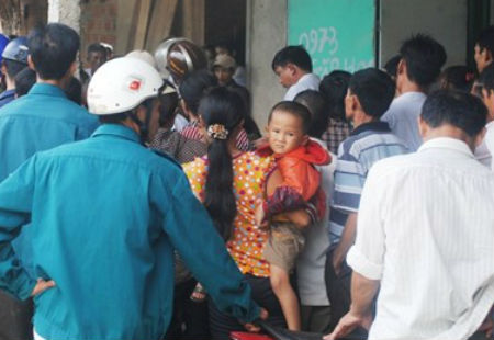 Hiện trường xảy ra vụ việc đau lòng