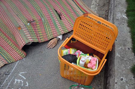 sản phụ bị cán chết