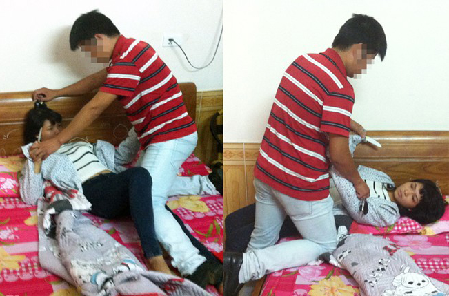 nữ sinh giết cán bộ huyện
