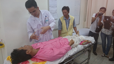 thai nhi bị văng khỏi bụng mẹ
