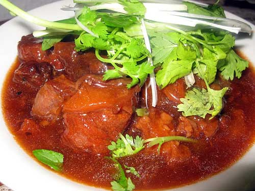 thịt bò sốt vang