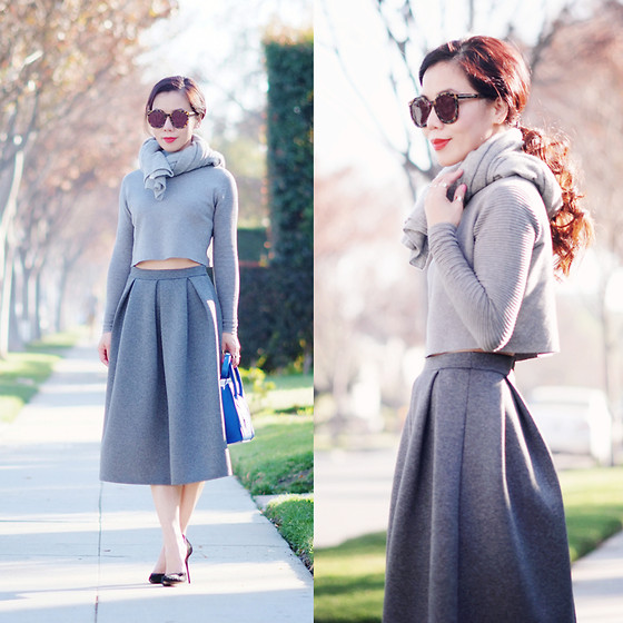 crop top thu đông