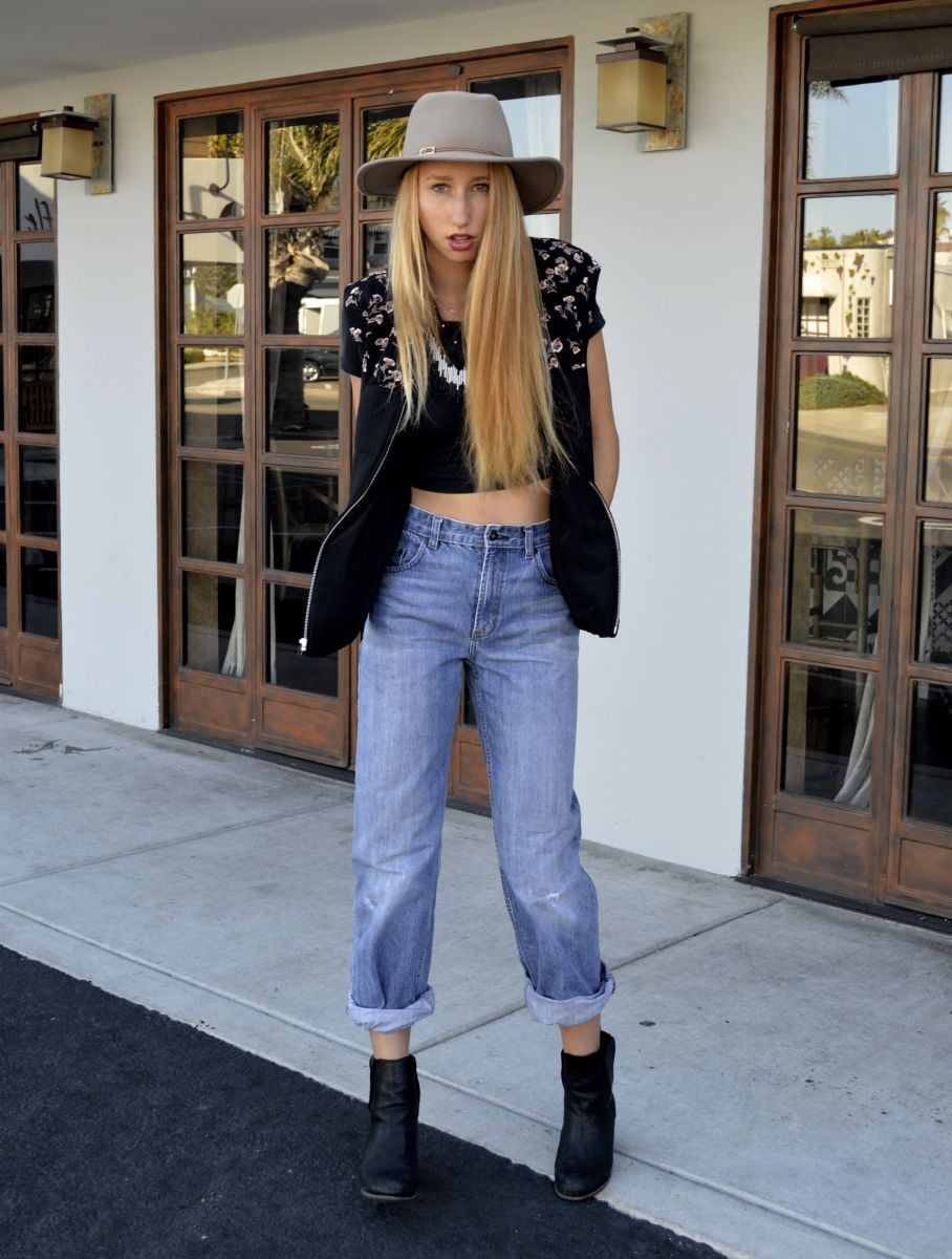 crop top thu đông