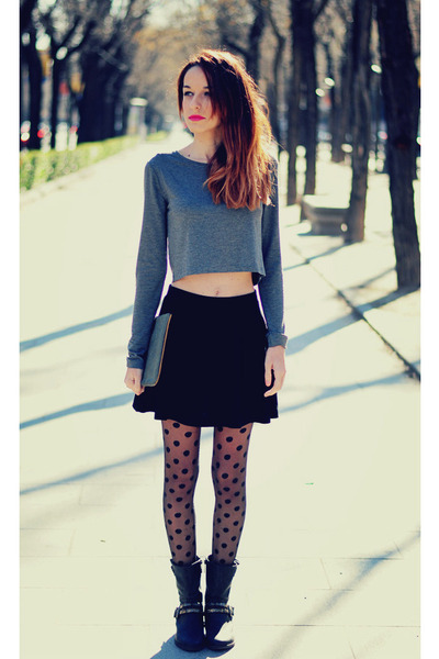 crop top thu đông