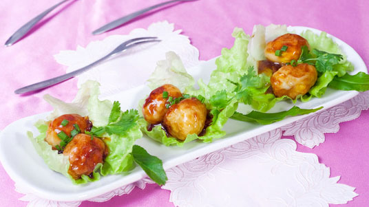 trứng cút sốt me