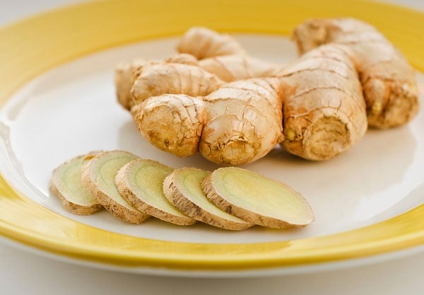 gừng trị mụn