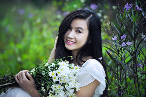 làm đẹp bang cúc họa mi
