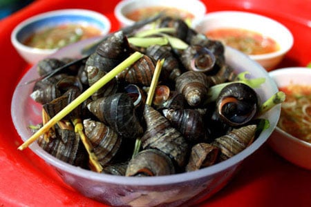 ốc luộc