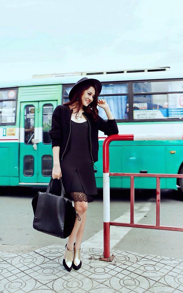 bảo anh và gu thời trang đông siêu đỉnh