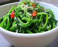 cải xoong xào tỏi