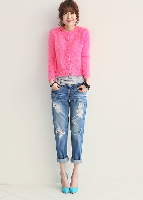 cách mặc quần jeans đẹp