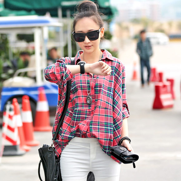 cách mặc đẹp với sơ mi dáng dài