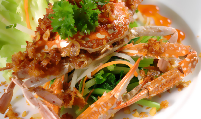 những nguy hiểm khi ăn cua ghẹ