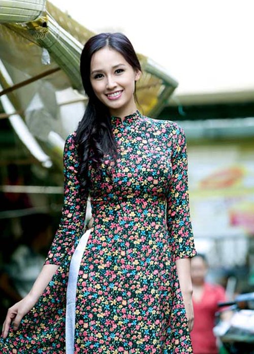 ai xứng đáng là mĩ nữ áo dài thùy dung