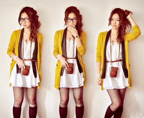 cardigan mùa xuân