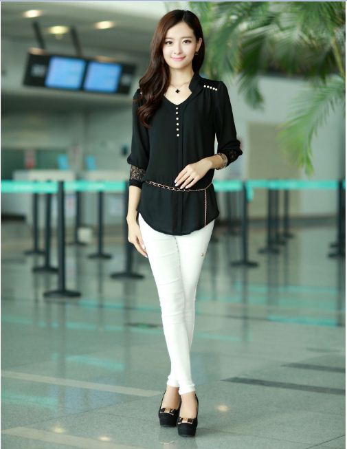 mặc rộng rãi đi làm