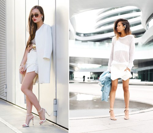 quần soóc giả váy skort