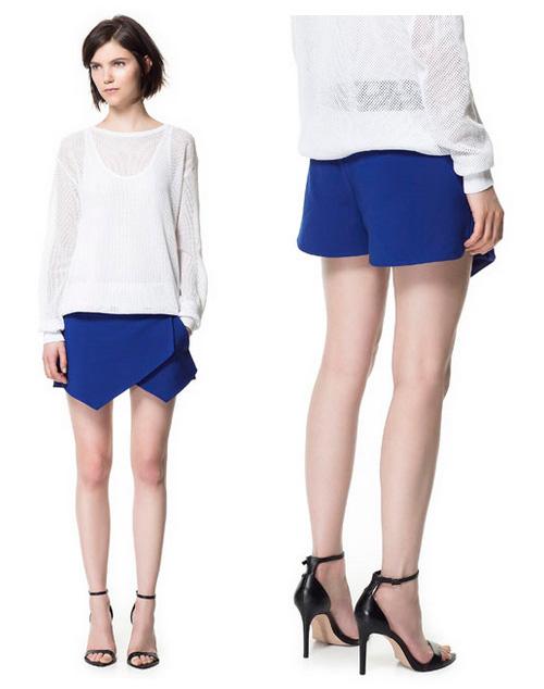 quần soóc giả váy skort