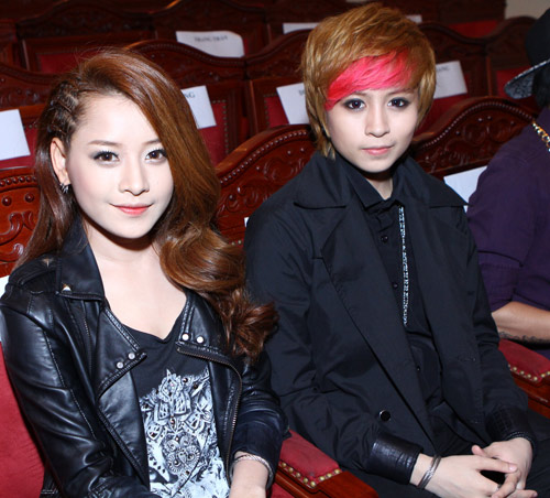 thời trang đôi của chi pu và gil lê