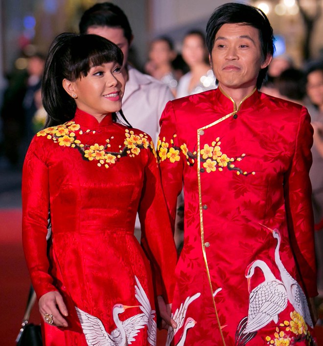 hoài linh đàm vĩnh hưng nghiện áo dài